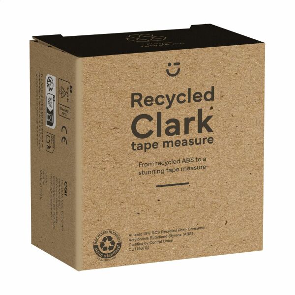 Clark RCS Recycled 5 Meter Bandmaß - schwarz/grau Clark RCS Recycled 5 Meter Bandmaß - schwarz/grau