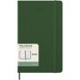 Moleskine week-agenda voor 12 maanden met harde kaft L - Myrtle groen