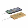 Bamboo 4000 Powerbank externe oplader - bamboe Bamboo 4000 Powerbank externe oplader - bamboe