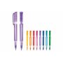 Balpen S40 Grip Clear transparant - Groen