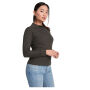 Estrella damespolo met lange mouwen - Dark Lead - 3XL