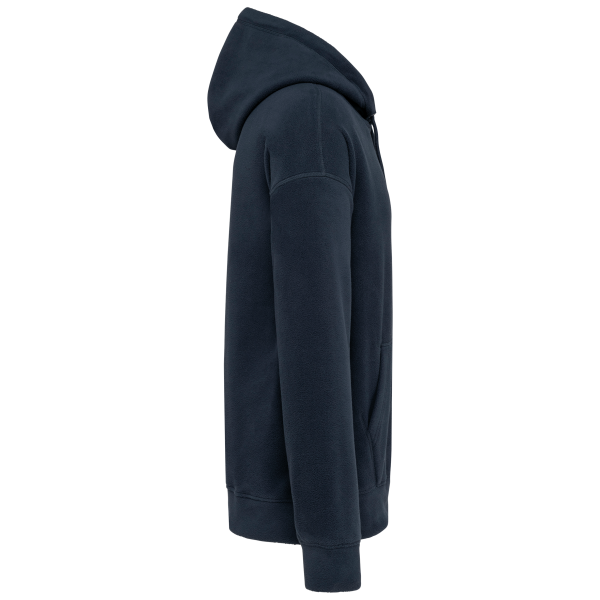 Oversized uniseks sweater met capuchon van gerecycled fleece Navy XXL Oversized uniseks sweater met capuchon van gerecycled fleece Navy XXL