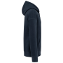Oversized uniseks sweater met capuchon van gerecycled fleece Navy XXL