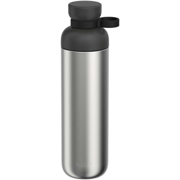 Mepal Vita 900 ml waterfles van gerecycled roestvrij staal - Zwart Mepal Vita 900 ml waterfles van gerecycled roestvrij staal - Zwart