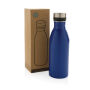 RCS gerecycled roestvrijstalen luxe waterfles, blauw