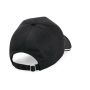 AUTHENTIC 5 PANEL CAP - PIPED PEAK, BLACK/WHITE, One size, BEECHFIELD