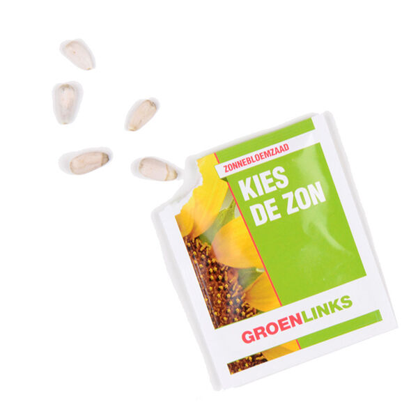 Biologische bloemenzaadjes