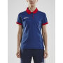 Pro Control Poloshirt W Nav/Bri Red M
