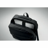 AKRAOS - RPET 15 inch laptop backpack - Zwart AKRAOS - RPET 15 inch laptop backpack - Zwart