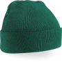Muts Original met omslag Bottle Green One Size