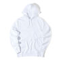 Iqoniq Rila lichtgewicht gerecycled katoen hoodie, wit (S)