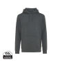 Iqoniq Torres gerecycled katoen hoodie ongeverfd, heather anthracite (XXXL)