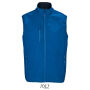 Men´s Falcon Zipped Softshell Bodywarmer royal blue 4XL Men´s Falcon Zipped Softshell Bodywarmer royal blue 4XL