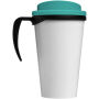 Brite-Americano® grande 350 ml insulated mug - Black/Aqua blue Brite-Americano® grande 350 ml insulated mug - Black/Aqua blue