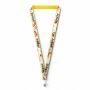 Polyester keycord met gesublimeerde satijnen overlay