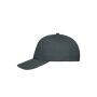 5 Panel Cap Organic Cotton graphite one size