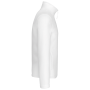 Enzo - Fleece met ritskraag White XS
