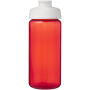 H2O Active® Octave Tritan™ 600 ml sportfles met klapdeksel - Rood/Wit