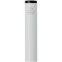 Verton balpen van gerecycled aluminium met draaibare huls (blauwe inkt) - Wit