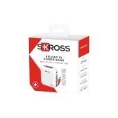 SKROSS® Reload powerbank van 10.000 mAh - Wit