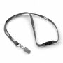 Polyester tubulaire keycord met metalen klem