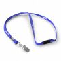 Polyester tubulaire keycord met metalen klem