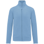 Microfleece met rits heren Sky Blue 4XL