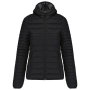 Ladies' lightweight hooded padded jacket Black XS Ladies' lightweight hooded padded jacket Black XS