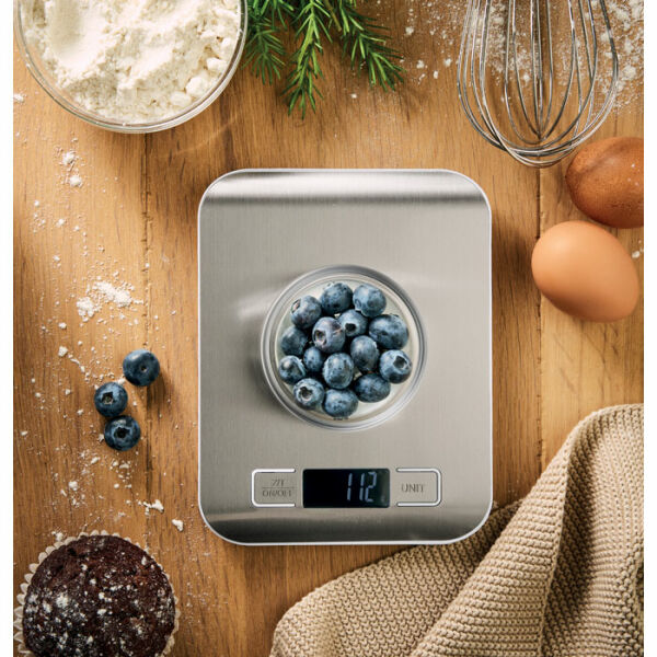 SCALE IT - Balance de cuisine 5kg - Argent SCALE IT - Balance de cuisine 5kg - Argent