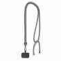 Crossbody, trendy duotone lanyard telefoonhouder van polyester