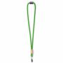 Polyester koord-keycord met bamboe plaatje