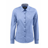 Middenblauw Gestreept