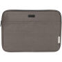 Joey 14 inch GRS gerecyclede canvas laptophoes, 2 l - Grijs