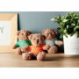 JOHNNY - Teddybeer met sweatshirt - Oranje