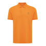 IQONIQ Yosemite gerecycled katoen pique polo, oranje (XXXL)