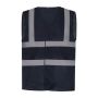 Signalisatie top koel open gaas 2 banden en bretels vest gerecycleerd Navy 3XL Signalisatie top koel open gaas 2 banden en bretels vest gerecycleerd Navy 3XL