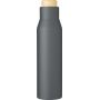 RVS dubbelwandige fles Christian grijs