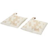 Sole set van 2 lavendelgeurende zakjes - Wit