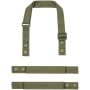 Swap and Pop Customisable Apron Straps, Olive Green, ONE, Premier