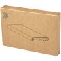 Pep type-C powerbank van 4000 mAh van gerecycled aluminium - Koningsblauw