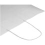Kraft papieren tas 80–90 g/m² met gedraaide handvatten – 32 x 17 x 39 cm - Wit