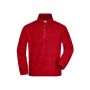 Half-Zip Fleece red XL