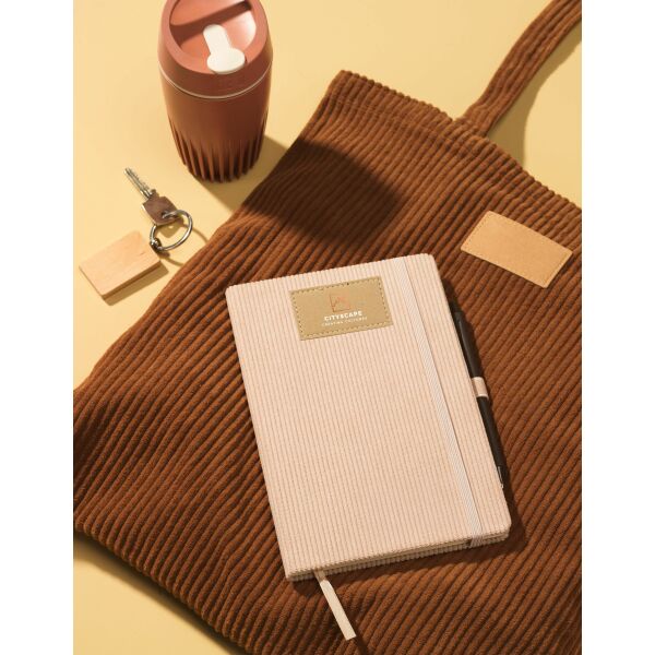 Alfie Notebook A5 notitieboek - beige Alfie Notebook A5 notitieboek - beige