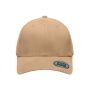 6 Panel Elastic Fit Baseball Cap beige S/M