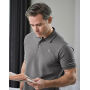Luxury Stretch Polo - Cement - S