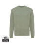 IQONIQ Denali gerecycled katoen sweater ongeverfd, heather green (XL)