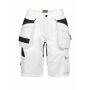 Women's Craftsman shorts semistret White/Black D32 Women's Craftsman shorts semistret White/Black D32