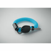 POLLY - Drijvende sleutelhanger polsband - Turquoise
