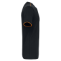 T-shirt Day To Day korte mouwen Black / Orange S T-shirt Day To Day korte mouwen Black / Orange S
