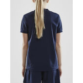 PRO CONTROL BUTTON JERSEY JR NAV/WHI 122